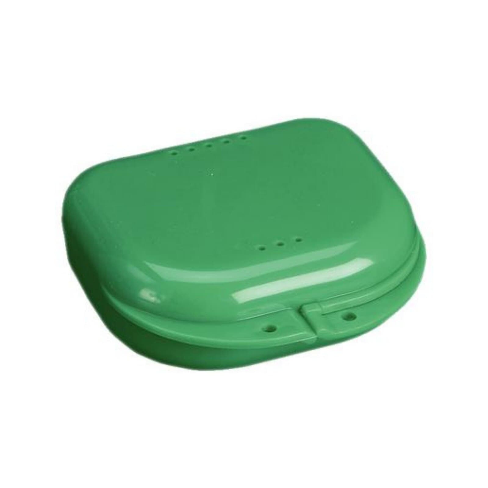 Chroma Retainer Box, Vented, Hinged Lid, Green, 3-1/8"W x 3"L x 1"H, 12/Pk, CR2000-4X thumbnail 3
