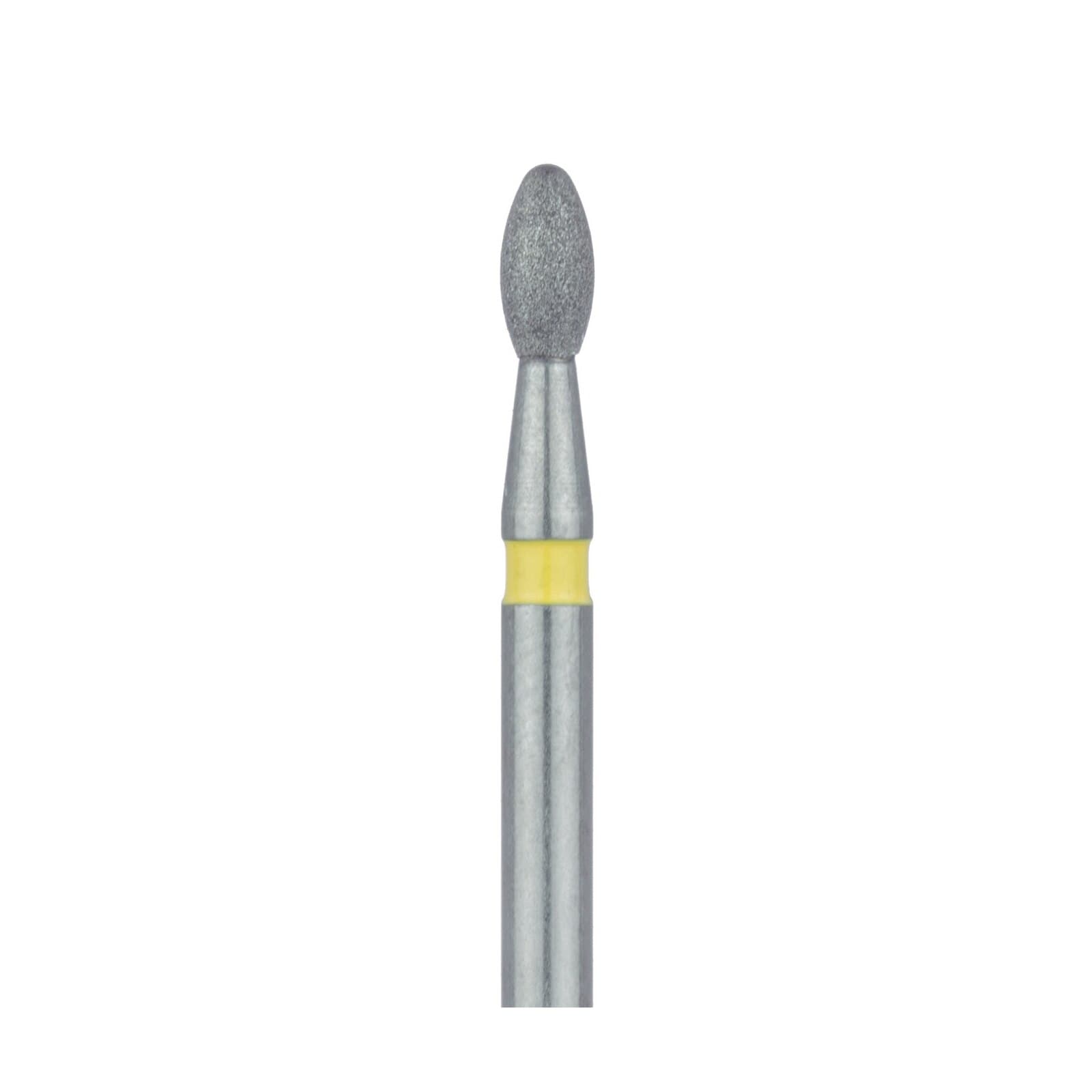 Meisinger Multi-Use Diamond Bur, FG, Football (Egg), #833C-018, 1.8 mm Head, Extra Fine, Yellow, 5/Pk, 833C-018-FG thumbnail 4