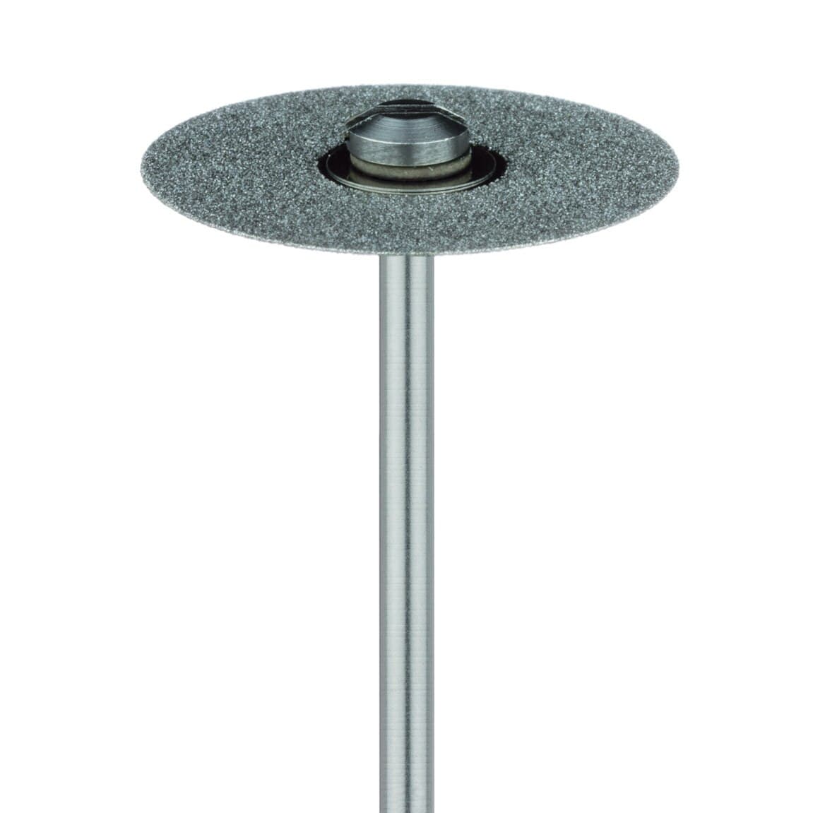 Meisinger 930D-220-HP Multi-Use Diamond Disc, Double Sided, Flexible, Medium Grit, Blue, 22 mm, 0.3 mm Thick, HP Shank, 1/Pk thumbnail 3