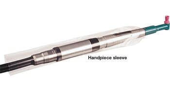 Denticator Low Speed Handpiece Sleeve, 1-3/8" W x 8" L, with Hole in End, 500/Box, 670450 thumbnail 11