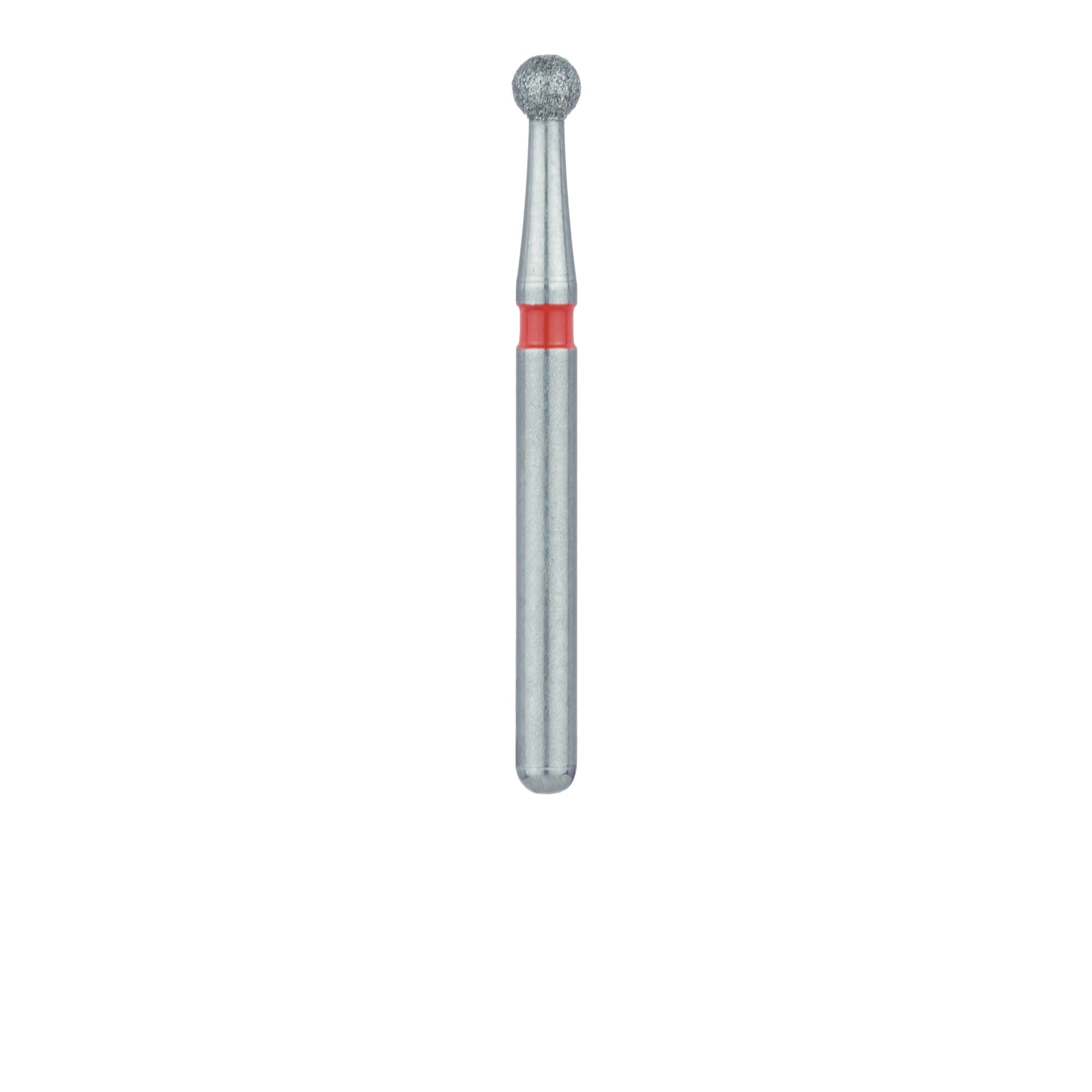 Meisinger Multi-Use Diamond Bur, FG, Round, #801F, 1.8 mm, Fine, Red, 5/Pk, 801F-018-FG thumbnail 3