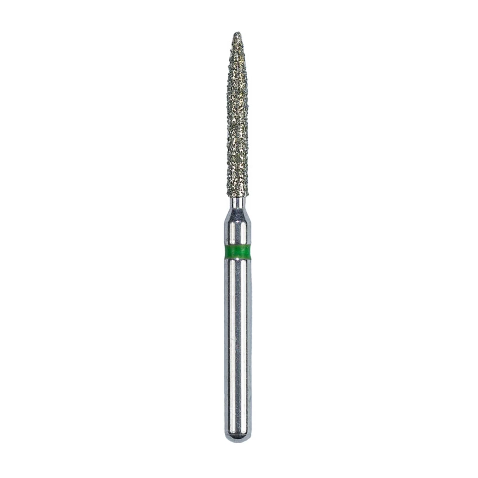 SimpliCut Single-Use Sterile Diamond Bur, Flame, Coarse Grit, #C863-012-D, 25/Pkg - #863-012 Coarse SimpliCut Diamond Bur Flame Pack of 25 - Image 1