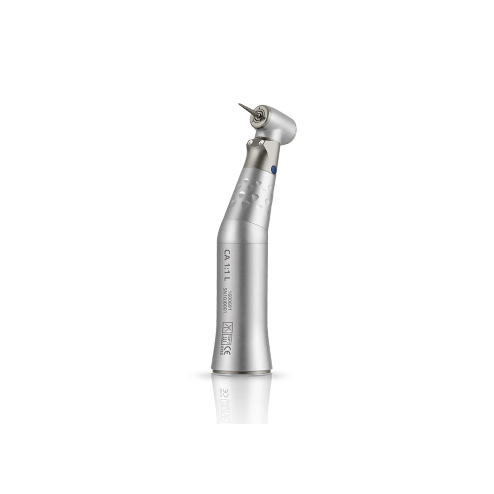 Bien-Air Classic CA 1:1 L Low Speed Electric Contra Angle Handpiece, Fiber Optic, Push Button, 1600384-001 thumbnail 2