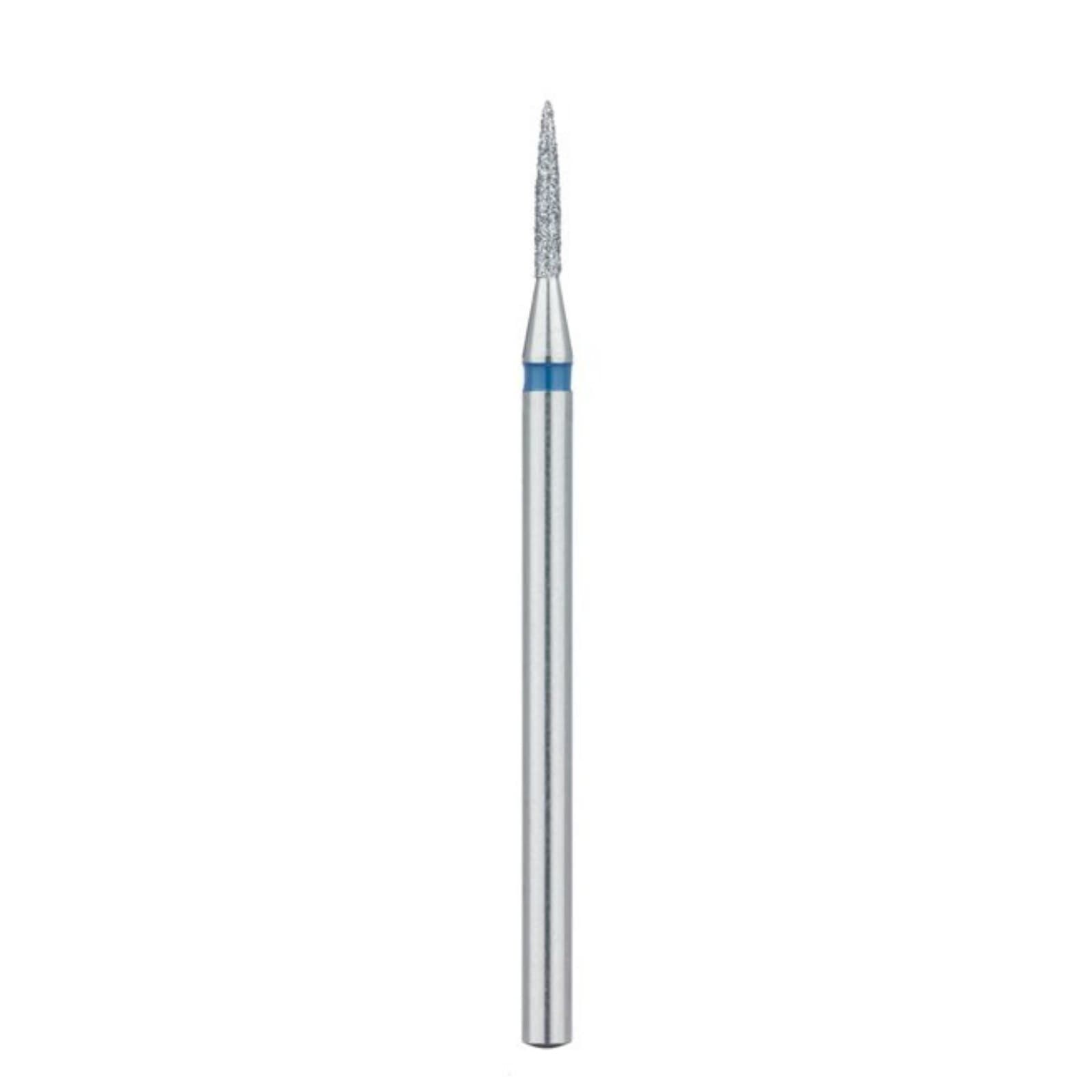Meisinger 862-012-HP Diamond Bur, Flame Shape, Medium Grit, 1.2 mm Diameter, HP Shank, 5/Pack thumbnail 3