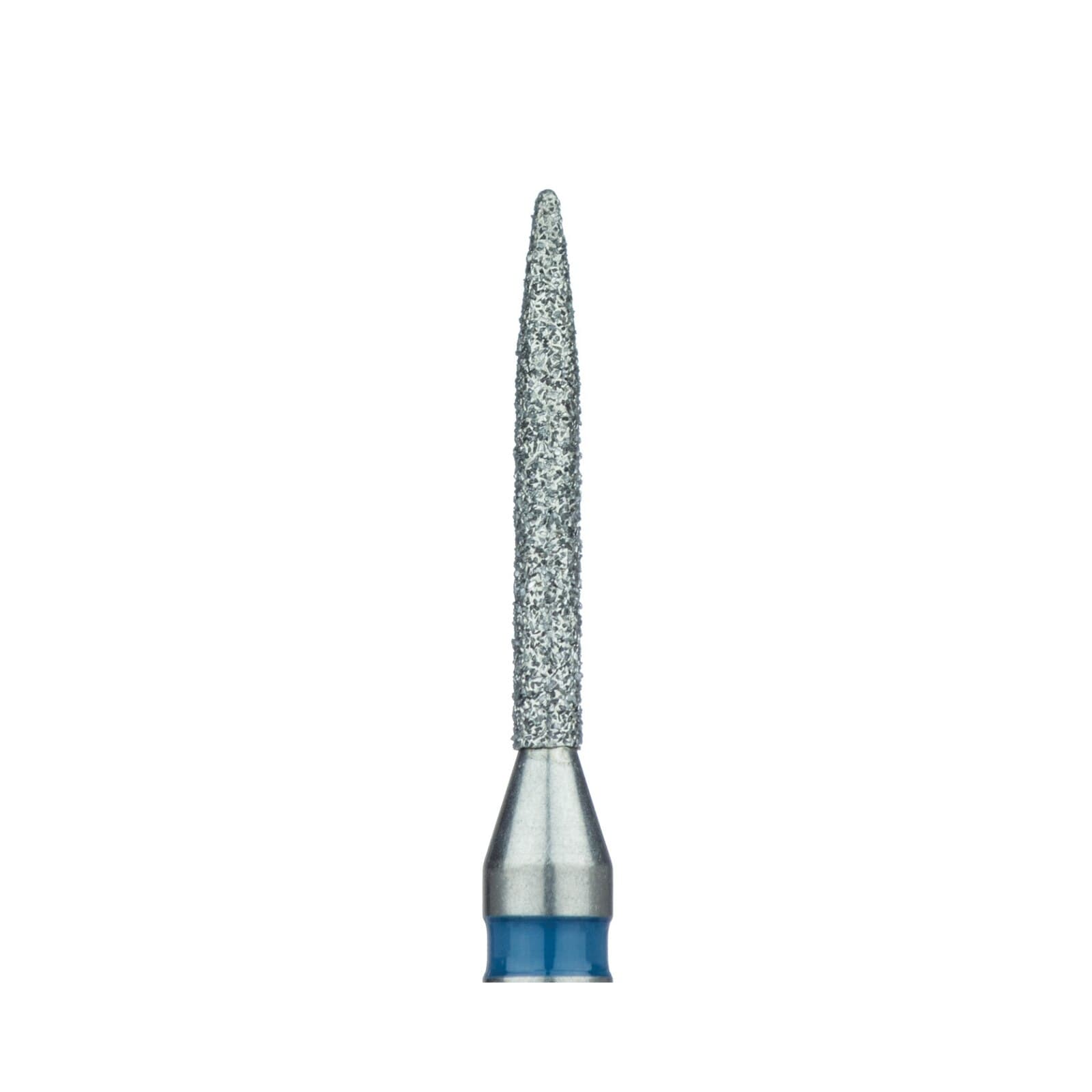 Meisinger 863-012-RA Multi-Use Diamond Bur, Flame Shape, 1.2 mm Diameter, Medium Grit, Right Angle, 5/Pk thumbnail 3