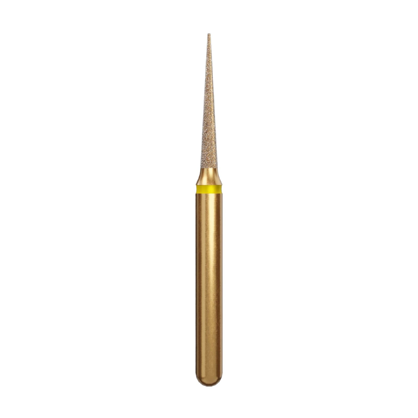 Alpen Multi-Use Diamond Bur FG #858 Needle 1.2mm Extra Fine Yellow, 5/Pk thumbnail 2