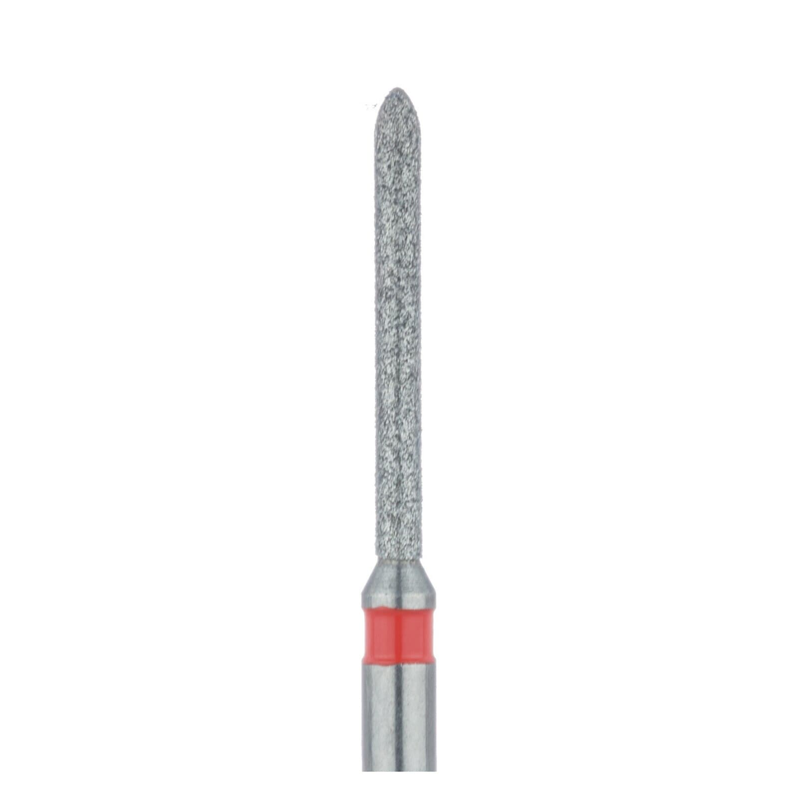 Meisinger 869F-010-FG Fine Diamond Bur, Long Torpedo, Friction Grip, 1.0 mm, 5/Pk thumbnail 3