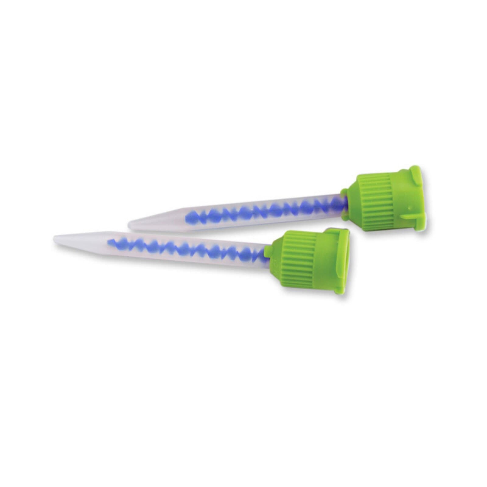 Luxatemp Smartmix Mixing/Application Tips, Blue-Green, 25/Pk, 110991 thumbnail 4