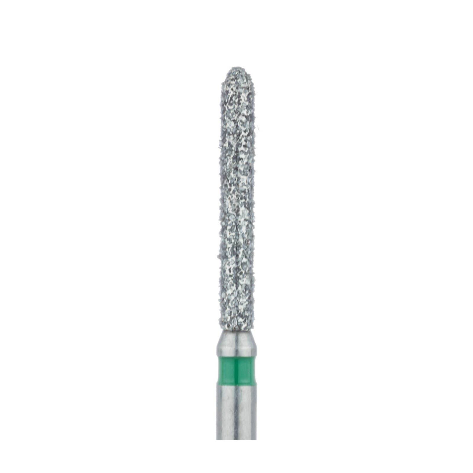 Meisinger Multi-Use Diamond Bur, FG, Long Torpedo/Cylinder Beveled End, #869G, 1.4 mm, Coarse, Green, 5/Pk, 869G-014-FG thumbnail 4