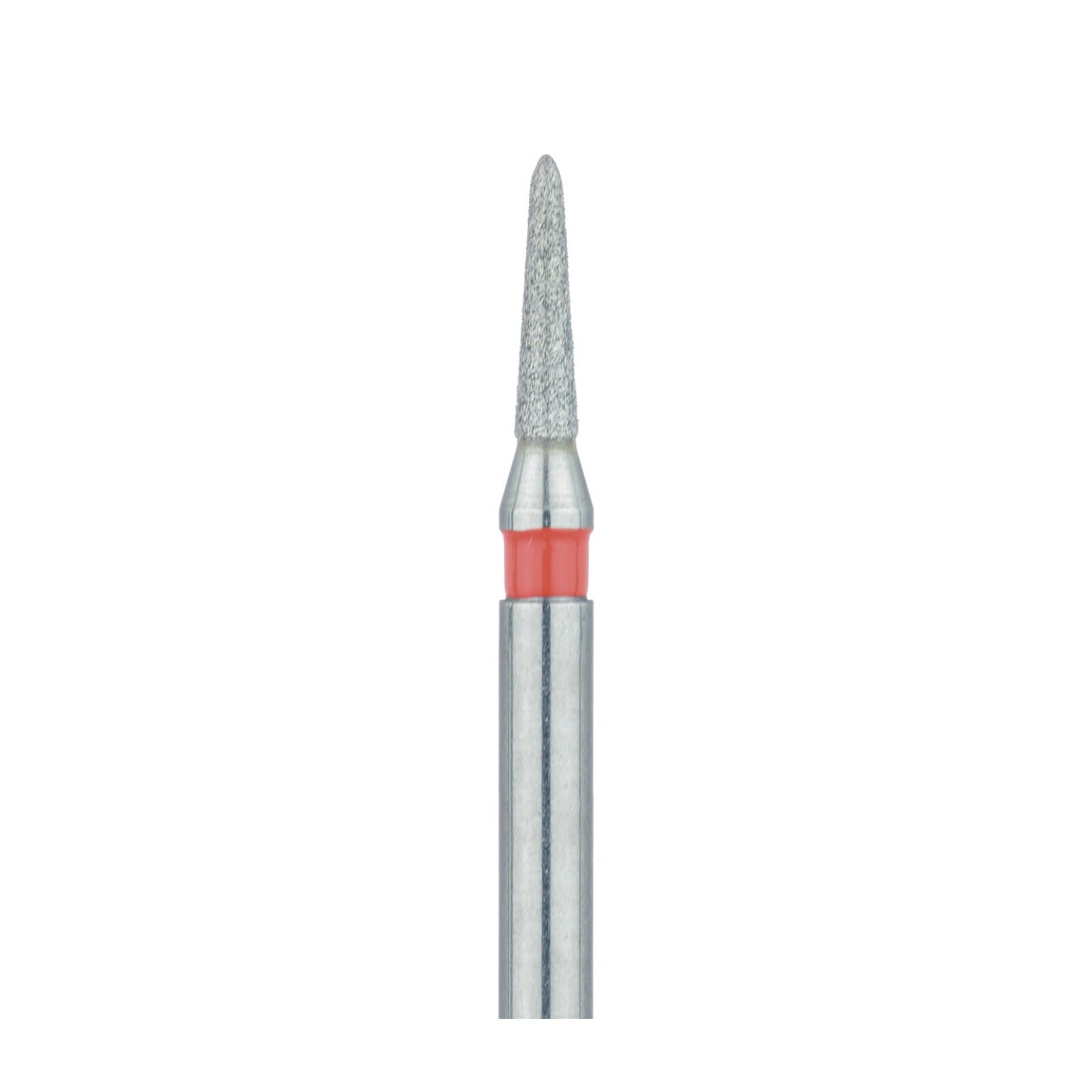 Meisinger 876F-012-FG Fine Diamond Bur, Tapered Torpedo, Friction Grip, 1.2 mm, 5/Pk thumbnail 3