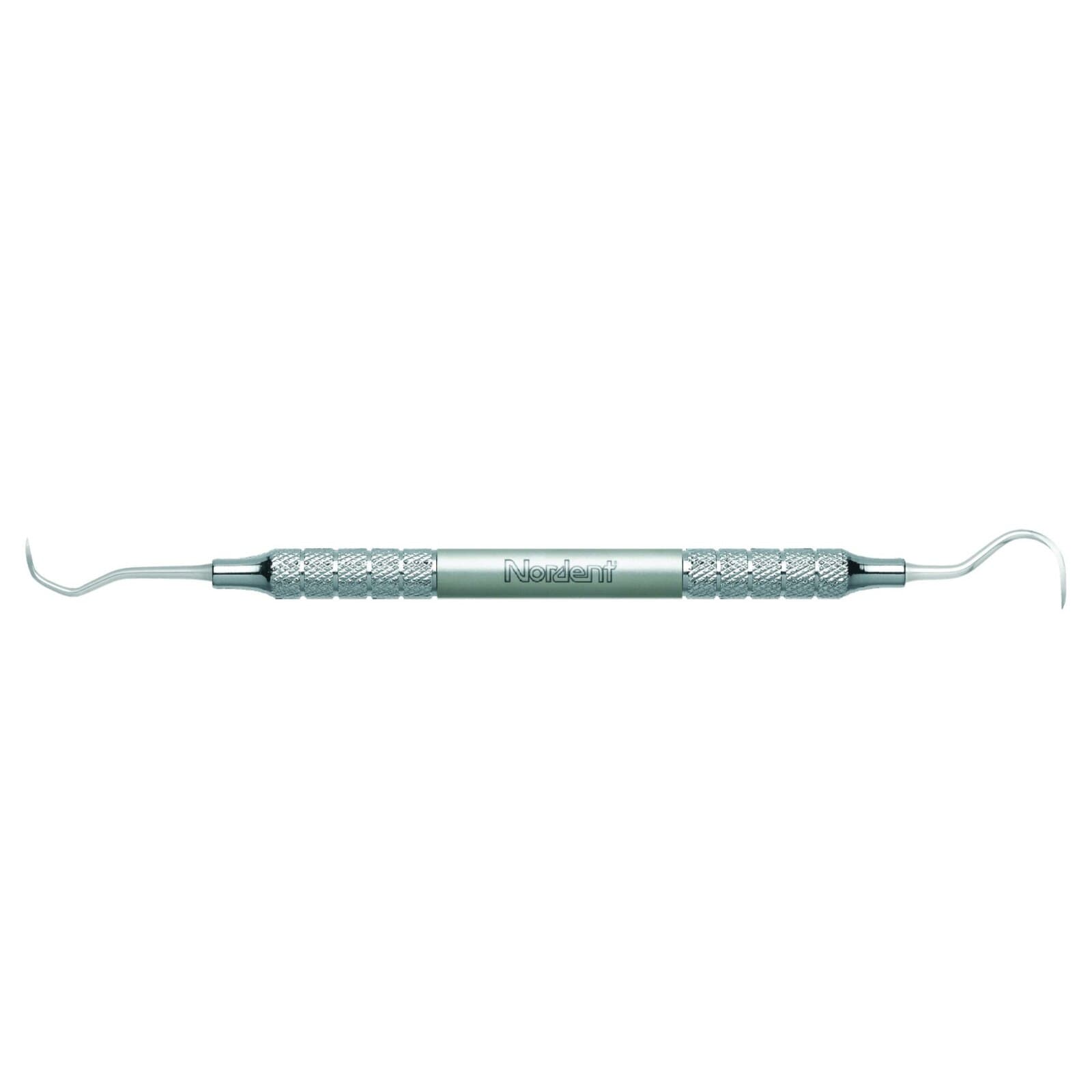 Nordent Relyant Double-End Scaler, Anterior Jacquette #1 / Sickle Towner U15, #6 Handle, Stainless Steel, VSCJ1-U15 thumbnail 2