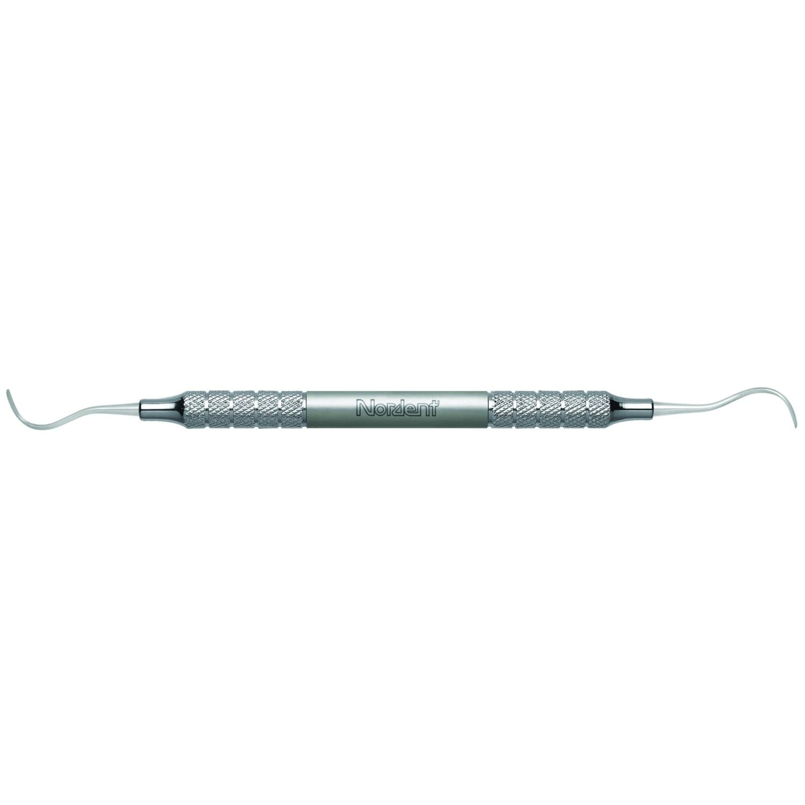 Nordent Relyant McCall Curette, Double-Ended, #17S-18S, Relyant #6 Handle, Stainless Steel, VSCM17S-18S thumbnail 2