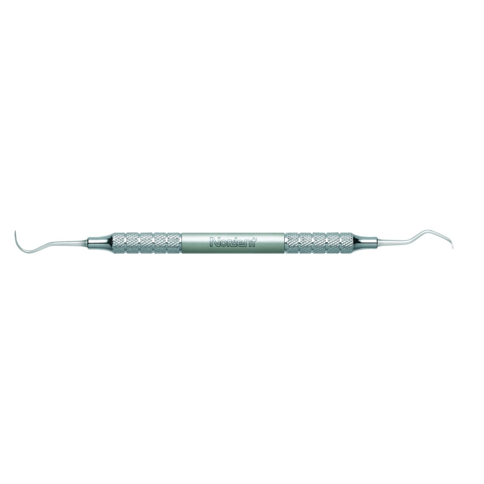 Relyant Scaler, Double End, Anterior Sickle N5 / Contra Angle Hoe #48, Relyant #6 Handle, Stainless Steel, VSCN5-48 thumbnail 2