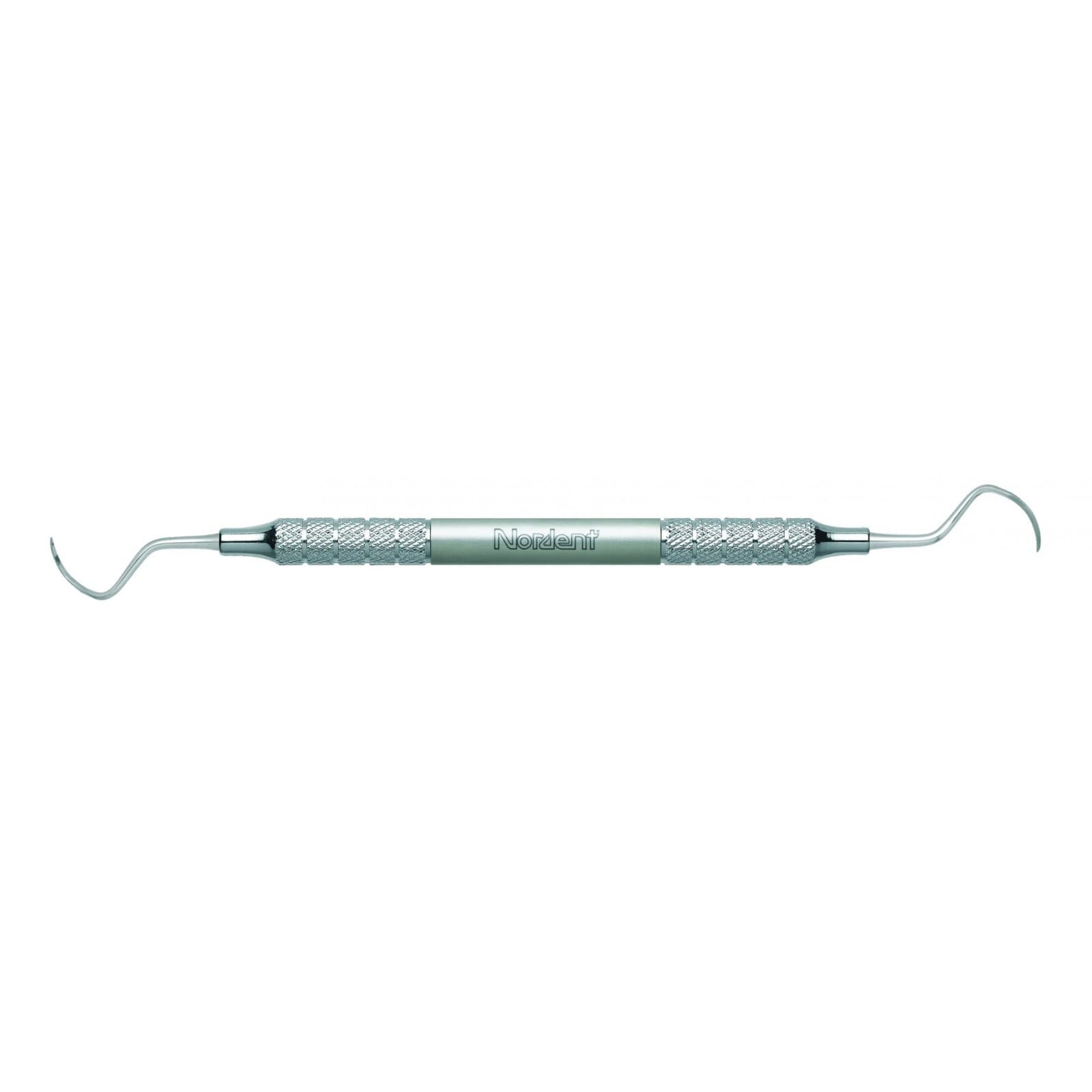Nordent Relyant Anterior/Posterior Sickle Scaler, Remington #3-4, Double-End, Relyant #6 Handle, Stainless Steel thumbnail 2