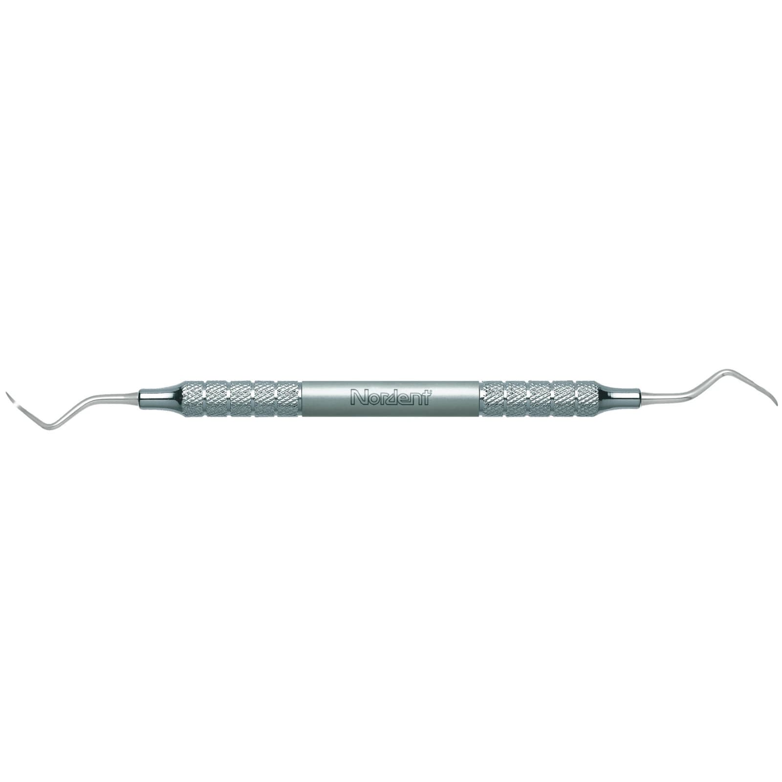 Nordent Relyant University of Texas Scaler #107-108, Double-End, Anterior Sickle, #6 Handle, Stainless Steel, VSCUT107-108 - Scaler DE Relyant Anterior Sickle UT #107-108 #6 Handle - Image 1