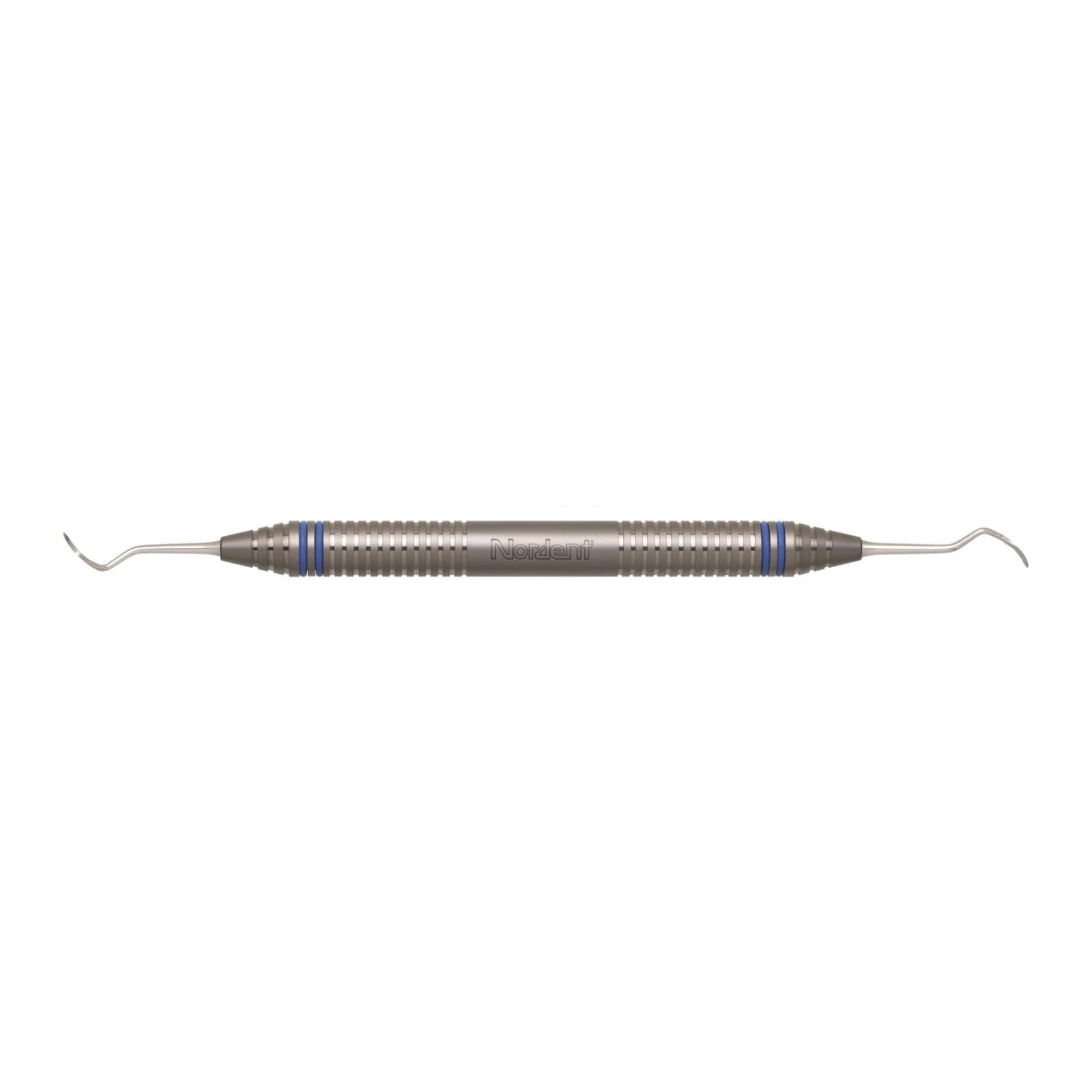 ImplaMate Posterior Sickle Implant Scaler #204S, Double-End, Titanium Tip, DuraLite ColorRings Handle, CEIS204S thumbnail 3