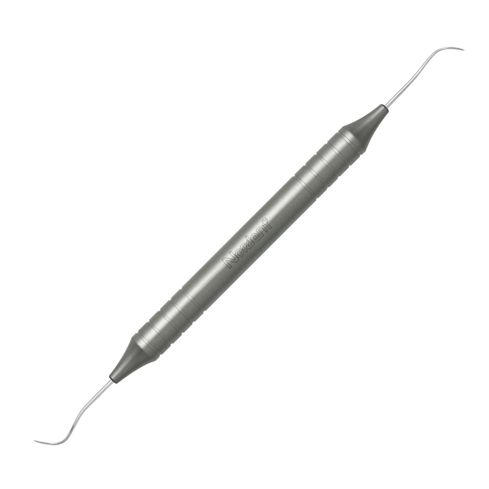 Nordent Explorer, Double-Ended, #3CH Cow Horn, DuraLite Round Handle, Stainless Steel, REEX3CH thumbnail 3