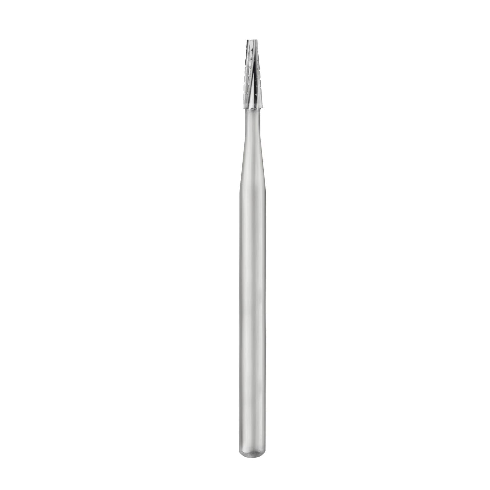 SS White Standard Operative Carbide Bur, #701, Taper Flat End Cross Cut, Friction Grip Short Shank, 10/Pk, 15016 thumbnail 3