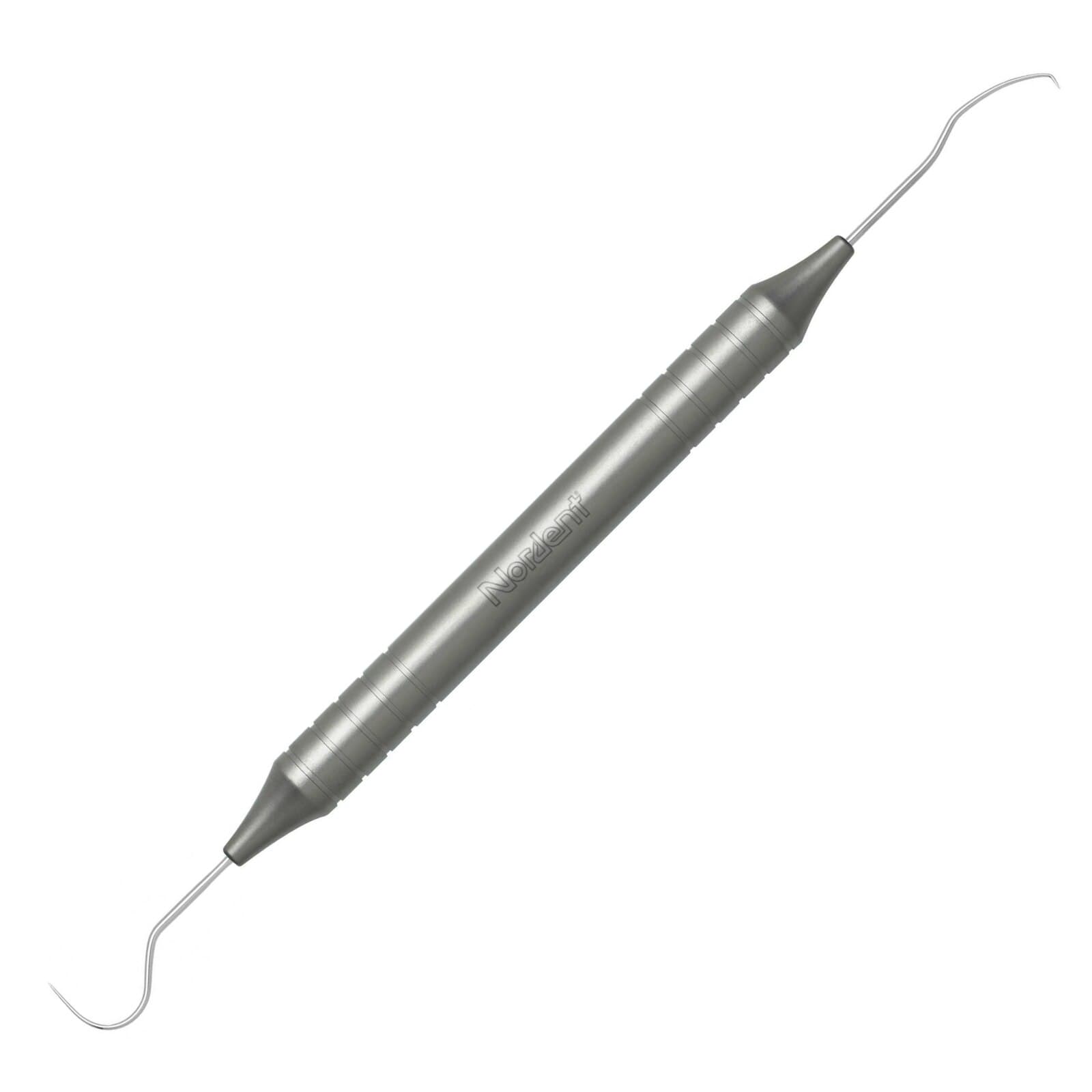 Nordent #5 Double-Ended Explorer, DuraLite Round Handle, Stainless Steel, REEX5 thumbnail 9