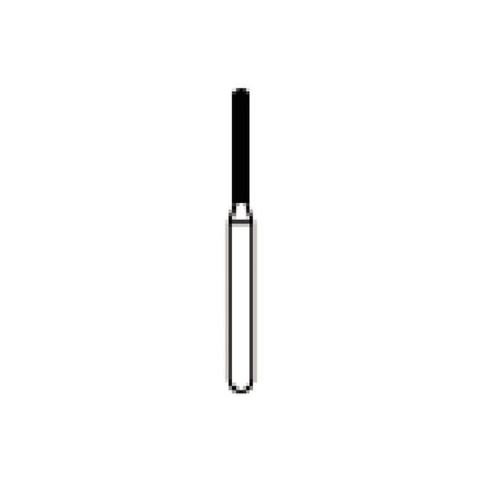 NTI FG Diamond Bur, Coarse, Round End Cylinder, #881-010 / C881-010, 1.0 mm Diameter, 8.0 mm Length, Green, 5/Pkg thumbnail 2