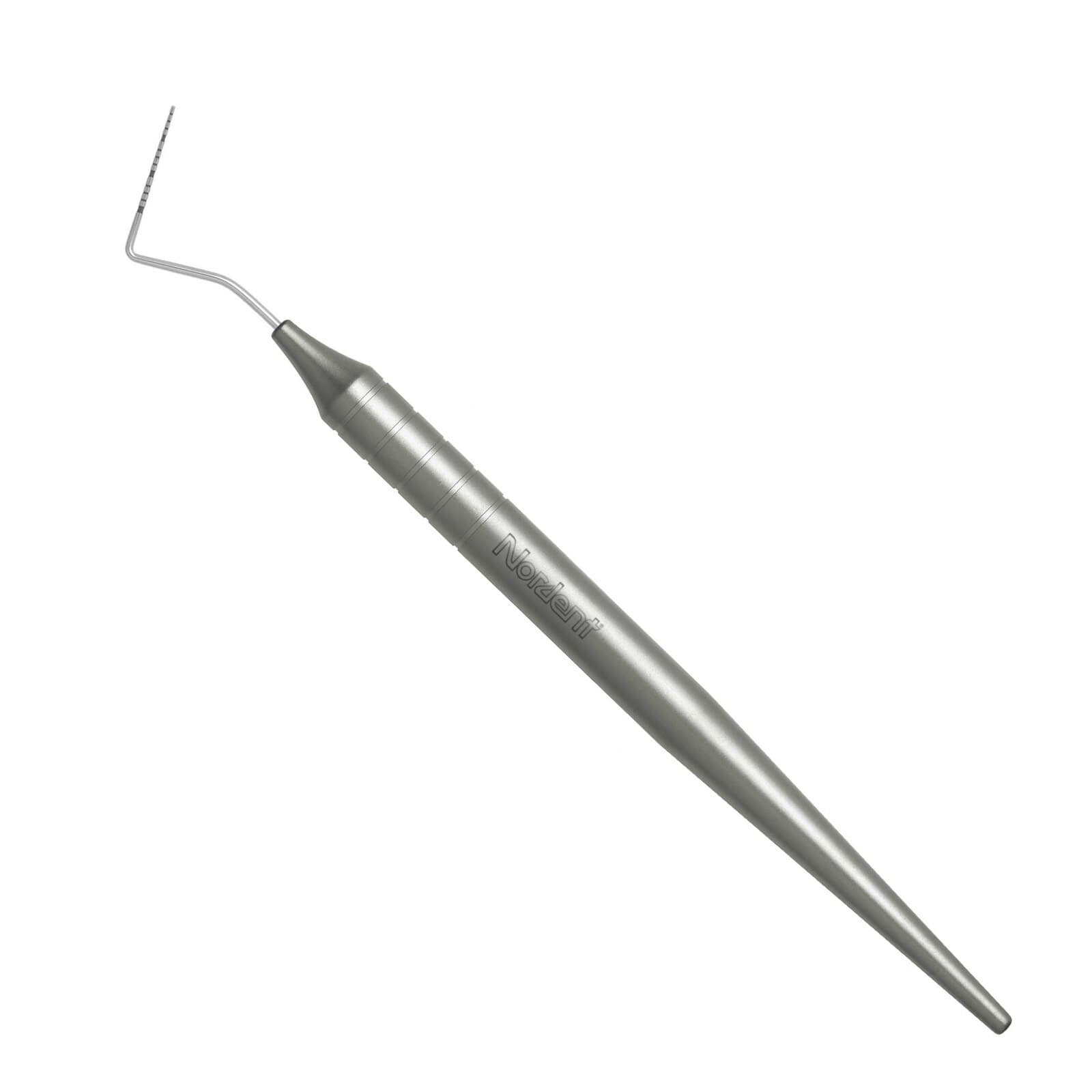 Nordent UNC #N15 Color-Coded Single-Ended Periodontal Probe, 1-15 mm, DuraLite Round Handle thumbnail 3