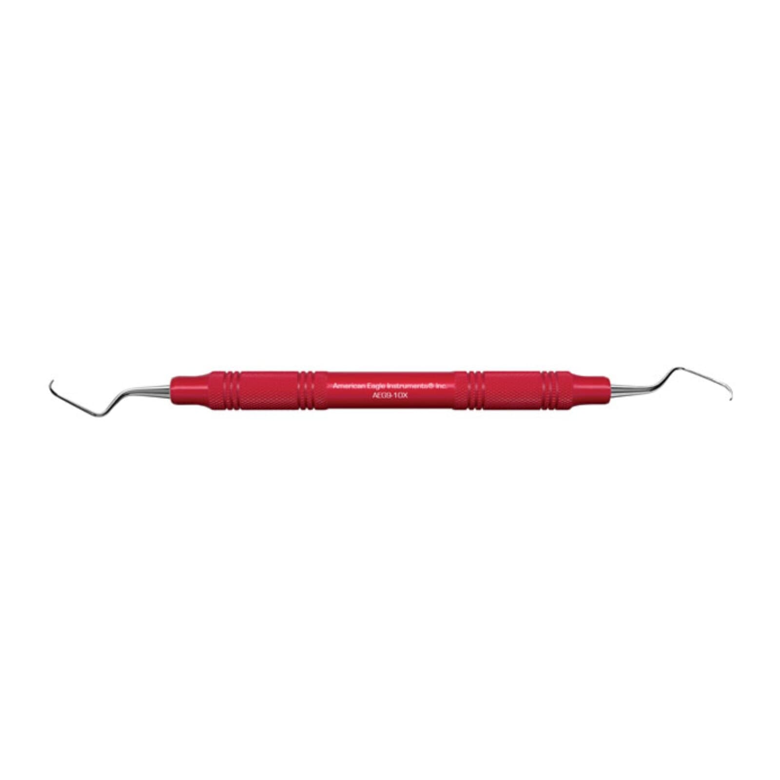 American Eagle Gracey Curette 9/10, Standard, Double End, EagleLite Resin Red Handle, AEG9-10X thumbnail 2