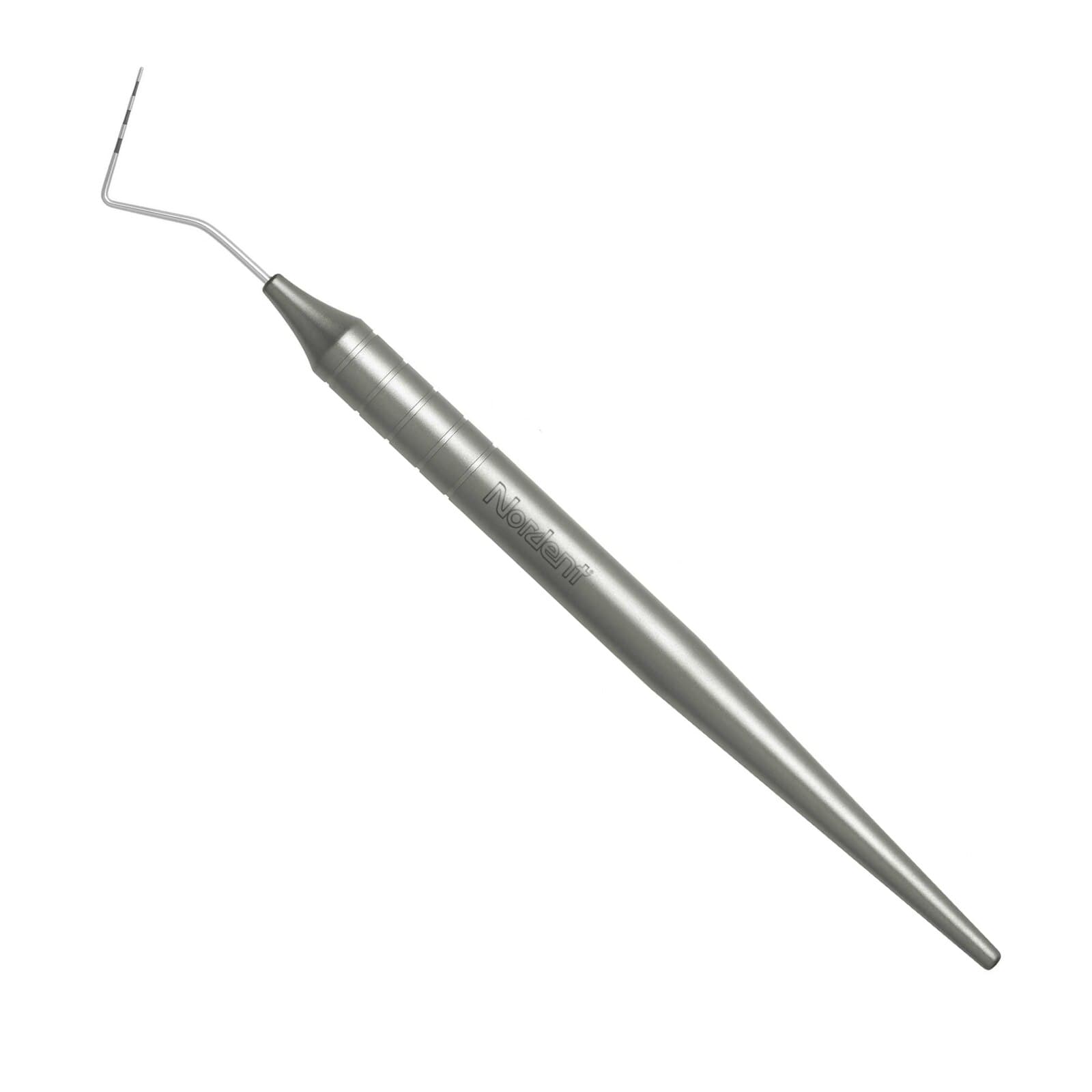 Nordent #N22 Single-Ended Color-Coded Periodontal Probe, 2-4-6-8-10-12 mm Markings, DuraLite Round Handle thumbnail 2