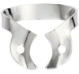 Hygenic HySolate Rubber Dam Clamp, #W8, Wingless, Gloss Finish, Upper Molar, 1/Pk, H02767 thumbnail 3