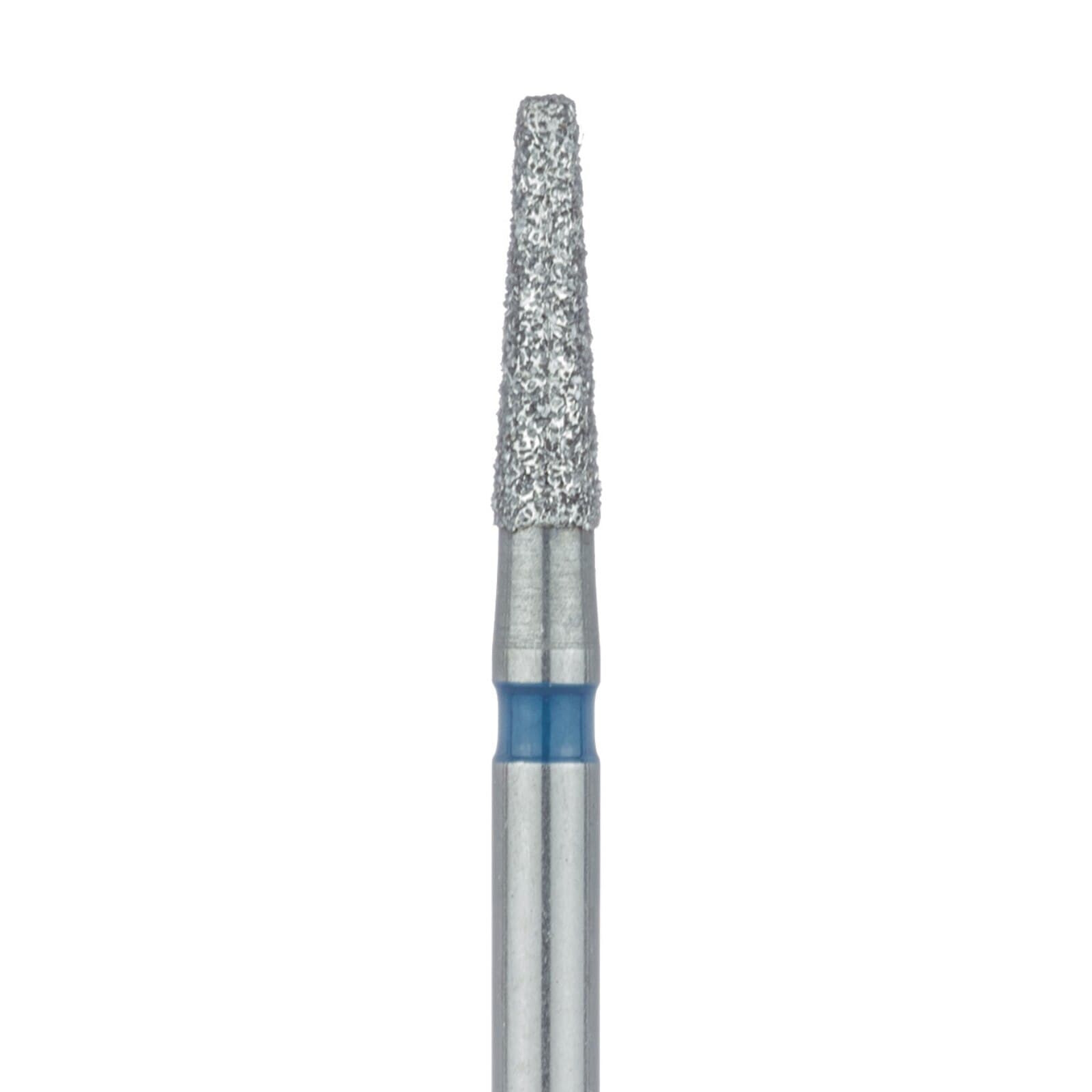 Meisinger 846R-016-FG Medium Diamond Bur, Round Edge Tapered, Friction Grip, 1.6 mm Head Diameter, 5/Pk thumbnail 3