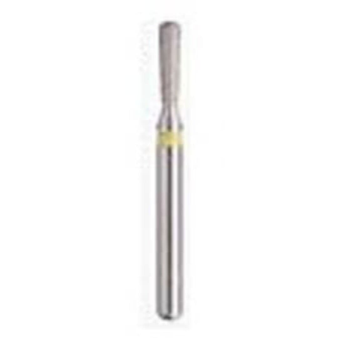 BluWhite Diamond™ Bur, FG Inverted Cone, Fine Grit, Yellow Ring, #4223, 1.4 mm Diameter, 5.0 mm Length, 5/Pkg thumbnail 2
