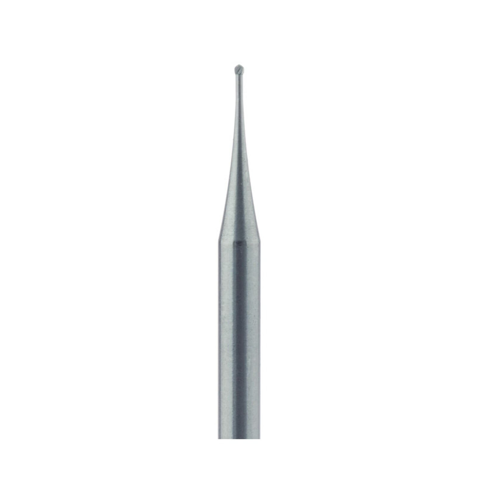 Meisinger HM1-005-HP Operative Tungsten Carbide Bur, Round, #1/4, 0.5 mm Head, Handpiece Shank, 5/Pk thumbnail 3