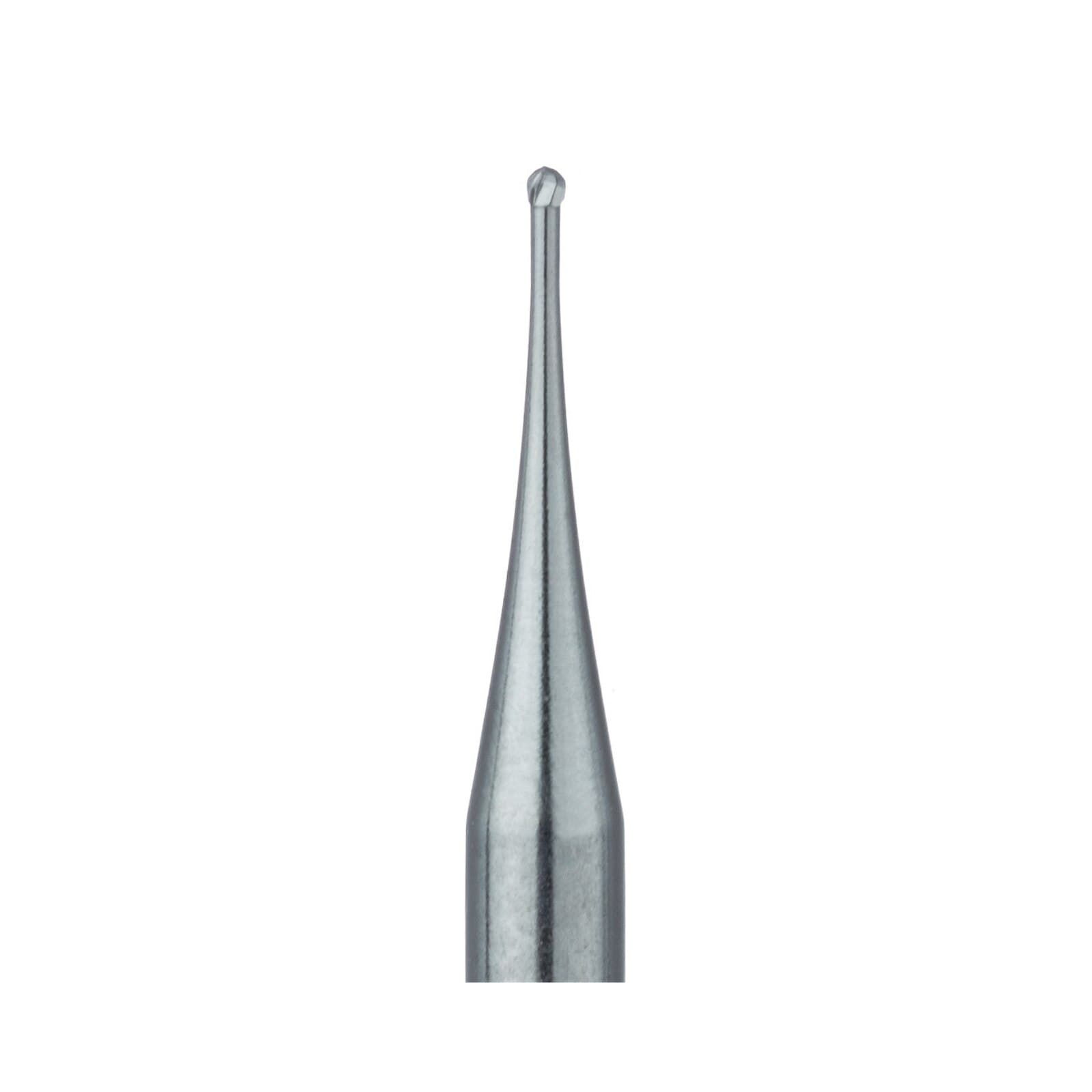 Meisinger HM1-005-RA Operative Tungsten Carbide Bur, Round, #1/4, 0.5 mm Head, Right-Angle Latch Shank, 5/Pk thumbnail 3