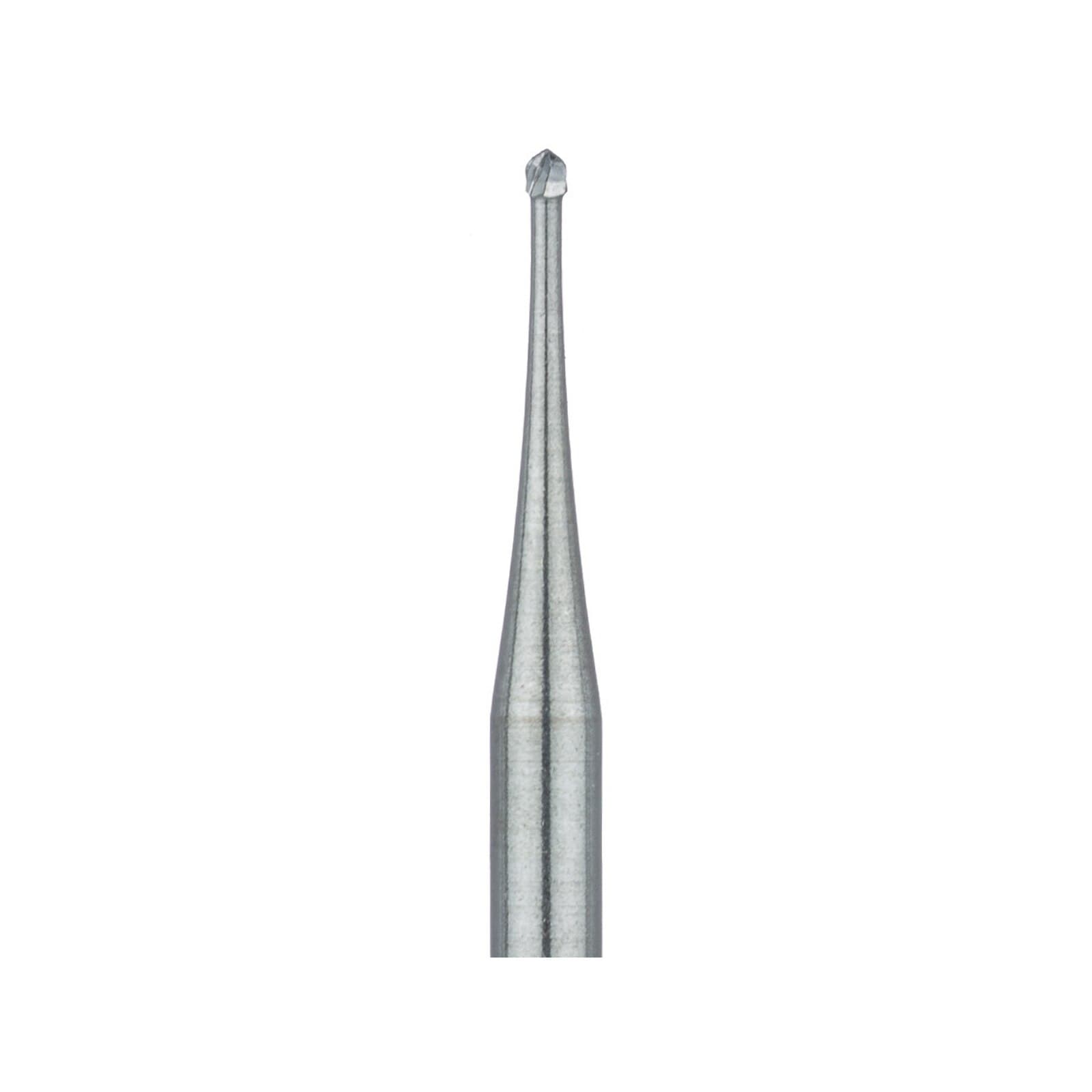 Meisinger Tungsten Carbide Round Operative Bur, #1/2, 0.6 mm, Friction Grip (FG), 5/Pk, HM1-006-FG thumbnail 2