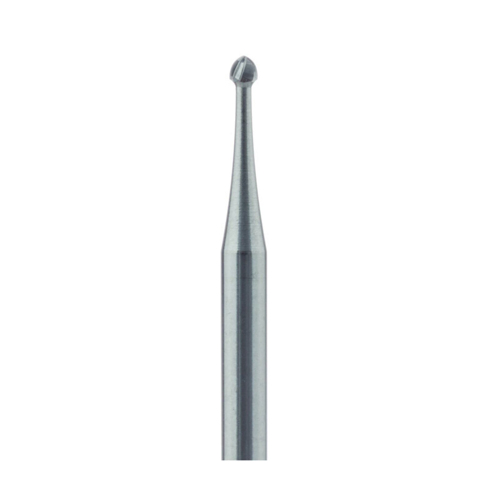 Meisinger HM1-014-HP Tungsten Carbide Bur, Round, #4, 1.4 mm, HP Shank, 5/Pk thumbnail 3