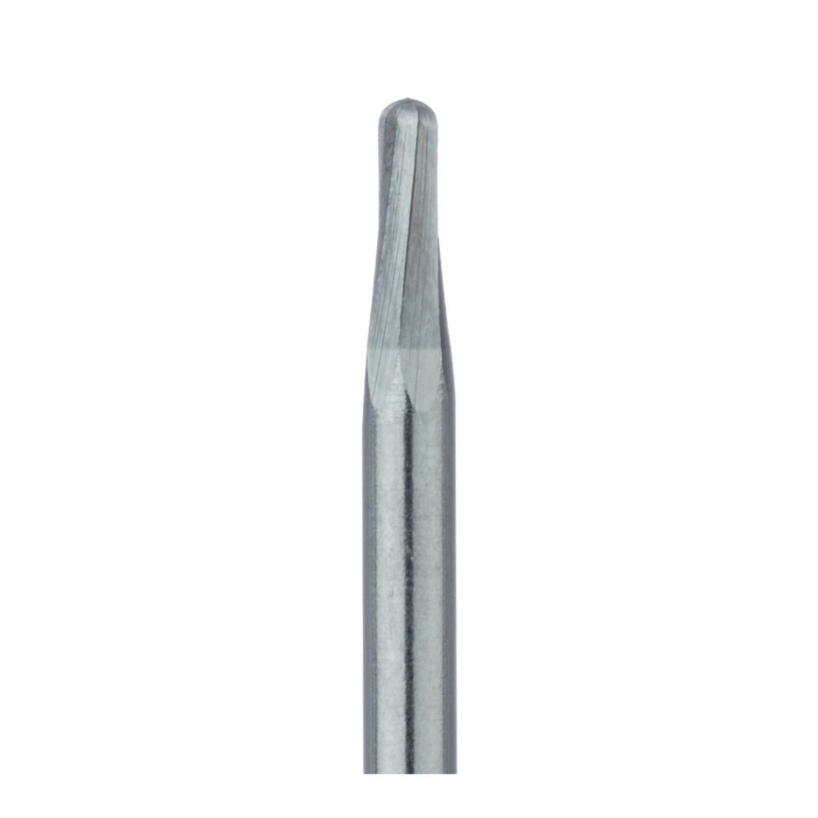 Meisinger Operative Tungsten Carbide Bur, FG, Tapered Round End, #1172, 1.6 mm, 5/Pk, HM23R-016-FG thumbnail 3