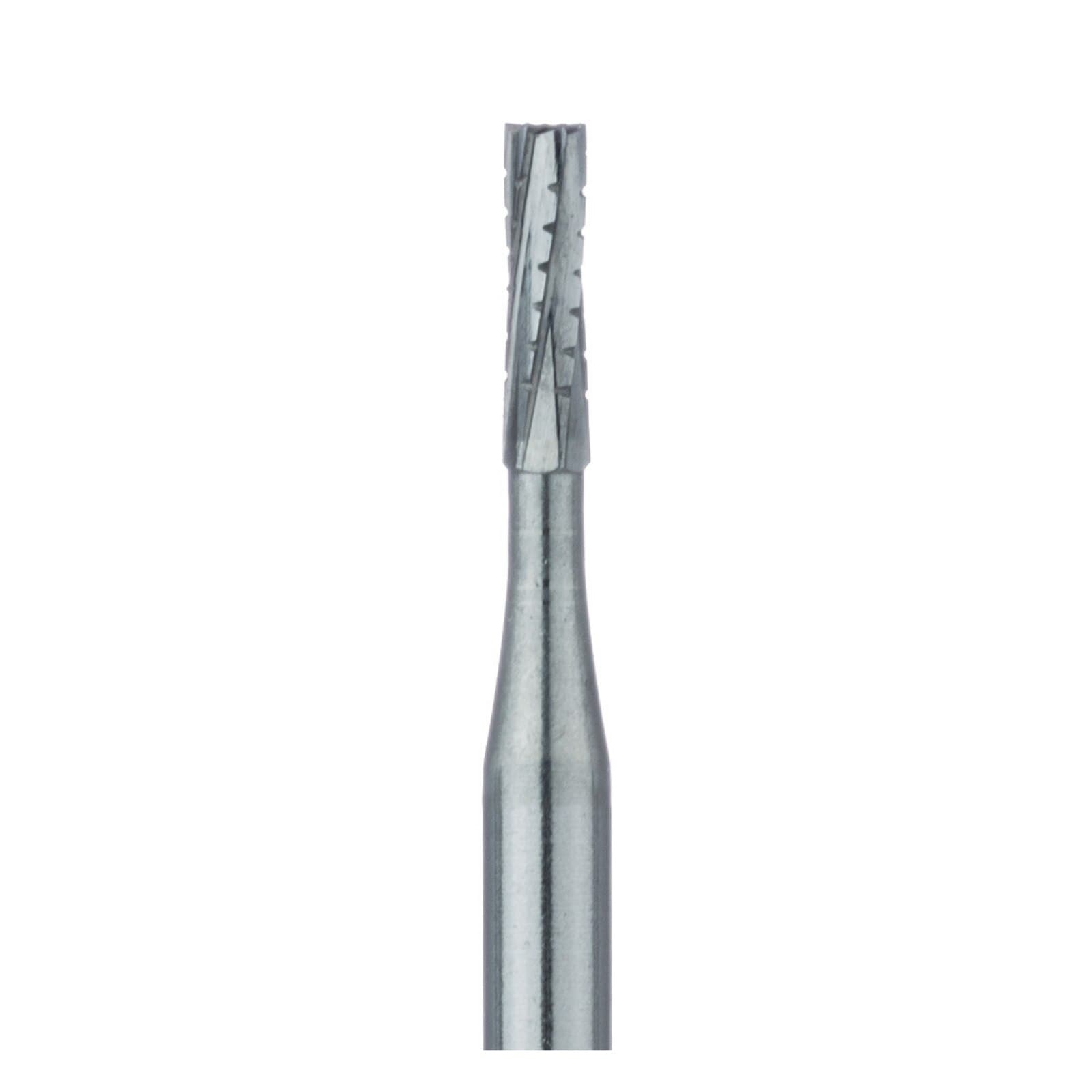 Meisinger Operative Tungsten Carbide Bur, #557 Straight Fissure Crosscut, FGSS (Friction Grip Short Shank), 1.0 mm, 5/Pk, HM31-010-SS thumbnail 3