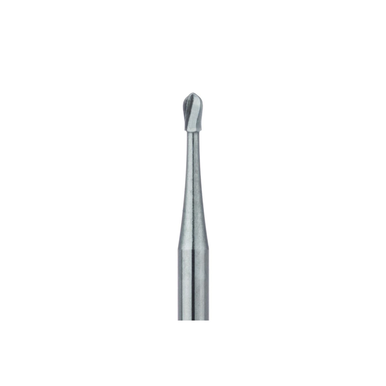 Meisinger Tungsten Carbide Bur HM7-008-SS, Pear Shape, #330, Friction Grip Short Shank, 0.8 mm Diameter, 5/Pkg thumbnail 2