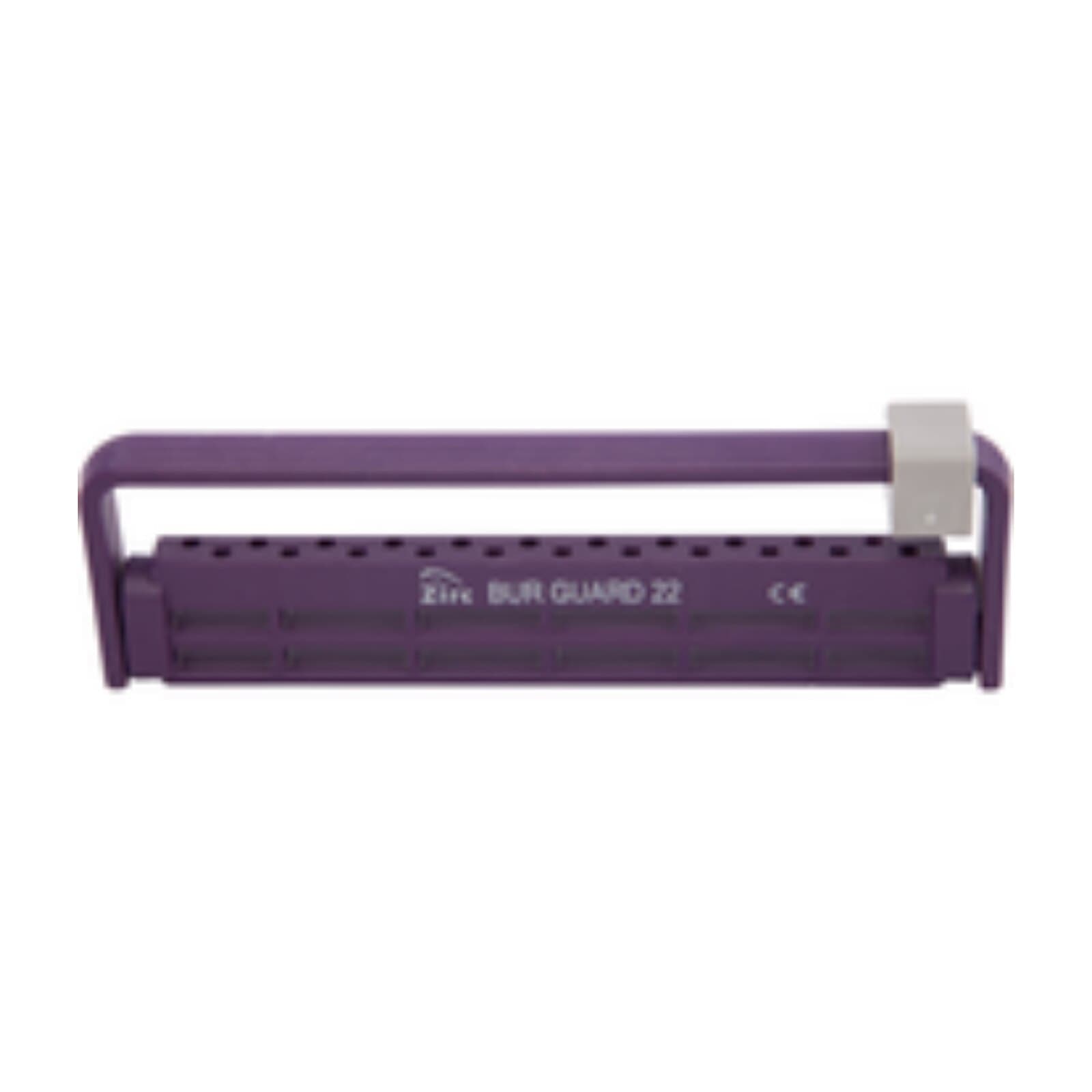 Zirc Steri-Bur Guard 22-Hole Bur Holder, Plum, 50Z410-E thumbnail 2