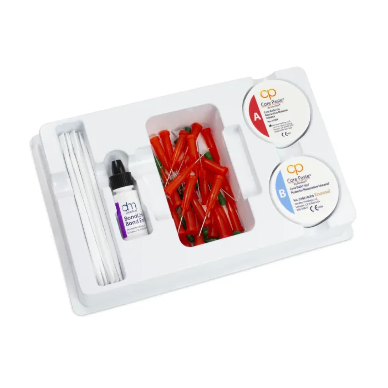 Core Paste Enamel Self-Cure Core Build-Up Kit, 50 g (25 g A + 25 g B), 030616000 thumbnail 9