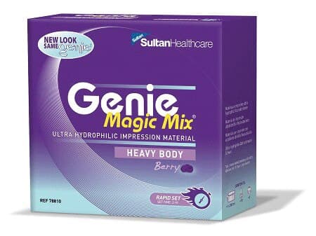 Genie VPS Impression Material, Light Body, Standard Set, Berry Flavor, Green, 50 ml Cartridges, 2/Pk, 77615 thumbnail 2