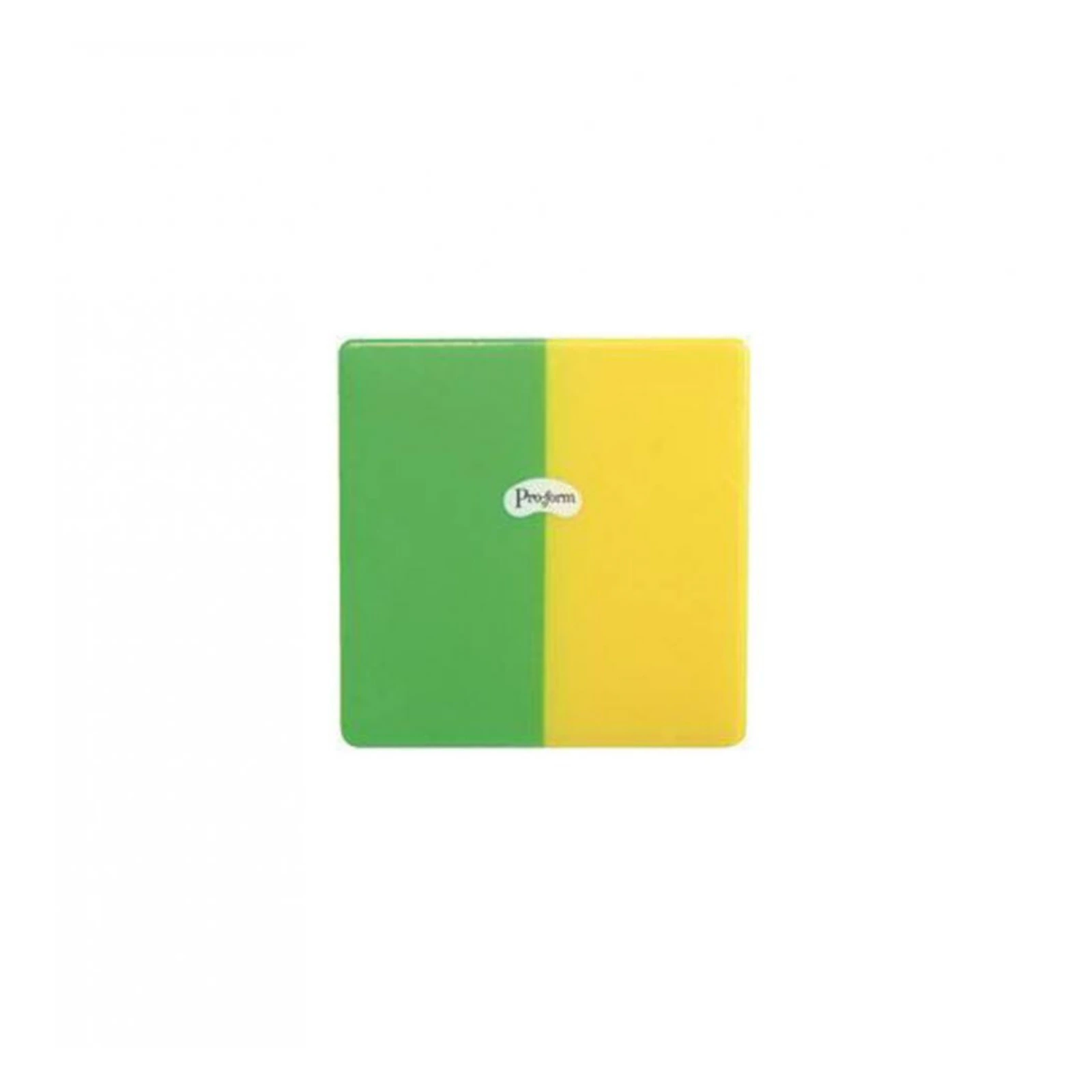Pro-Form Dual-Color Mouthguard Laminate, Green/Yellow, 5" x 5", 0.160" (4mm), 12/Pkg, 9598190 - Pro-form Mouthguard Laminates Dual-Color – 0.160", 12/Pkg - Green/Yellow - Image 1