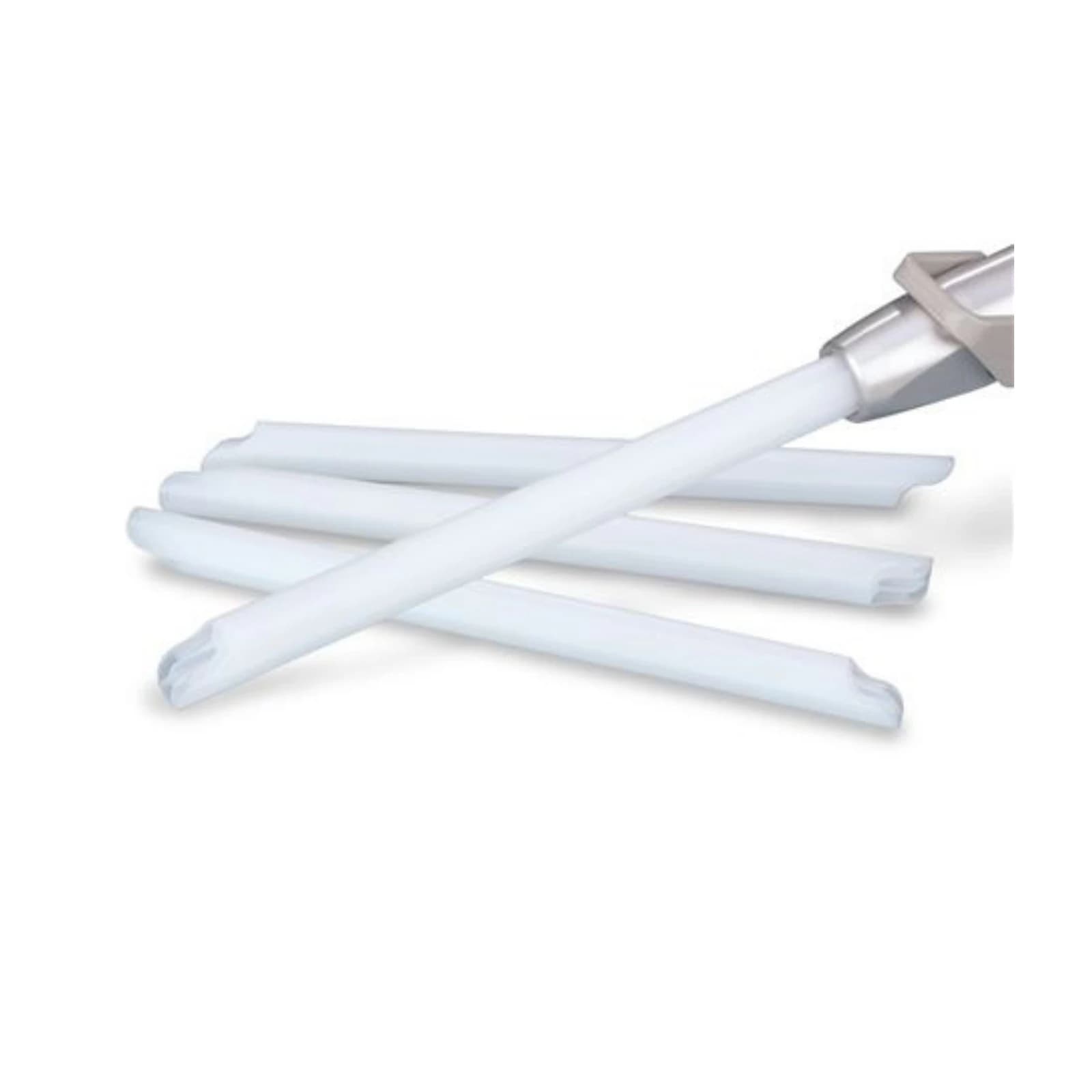 WhisperSafe HVE Tips, Non-Vented, White, 6", 100/Bag, 7119710 thumbnail 2