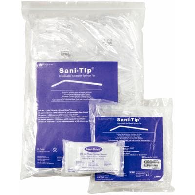 Sani-Shield Air/Water Syringe Sleeves, Clear with Sure-Fit Opening, 250/Pkg, 130010 thumbnail 4
