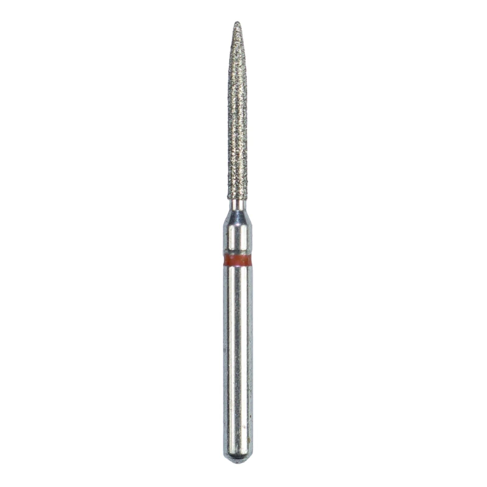 SimpliCut Single-Use Sterile Diamond Bur, Fine Grit, Flame, Friction Grip, 25/Pkg, F863-012-D thumbnail 2