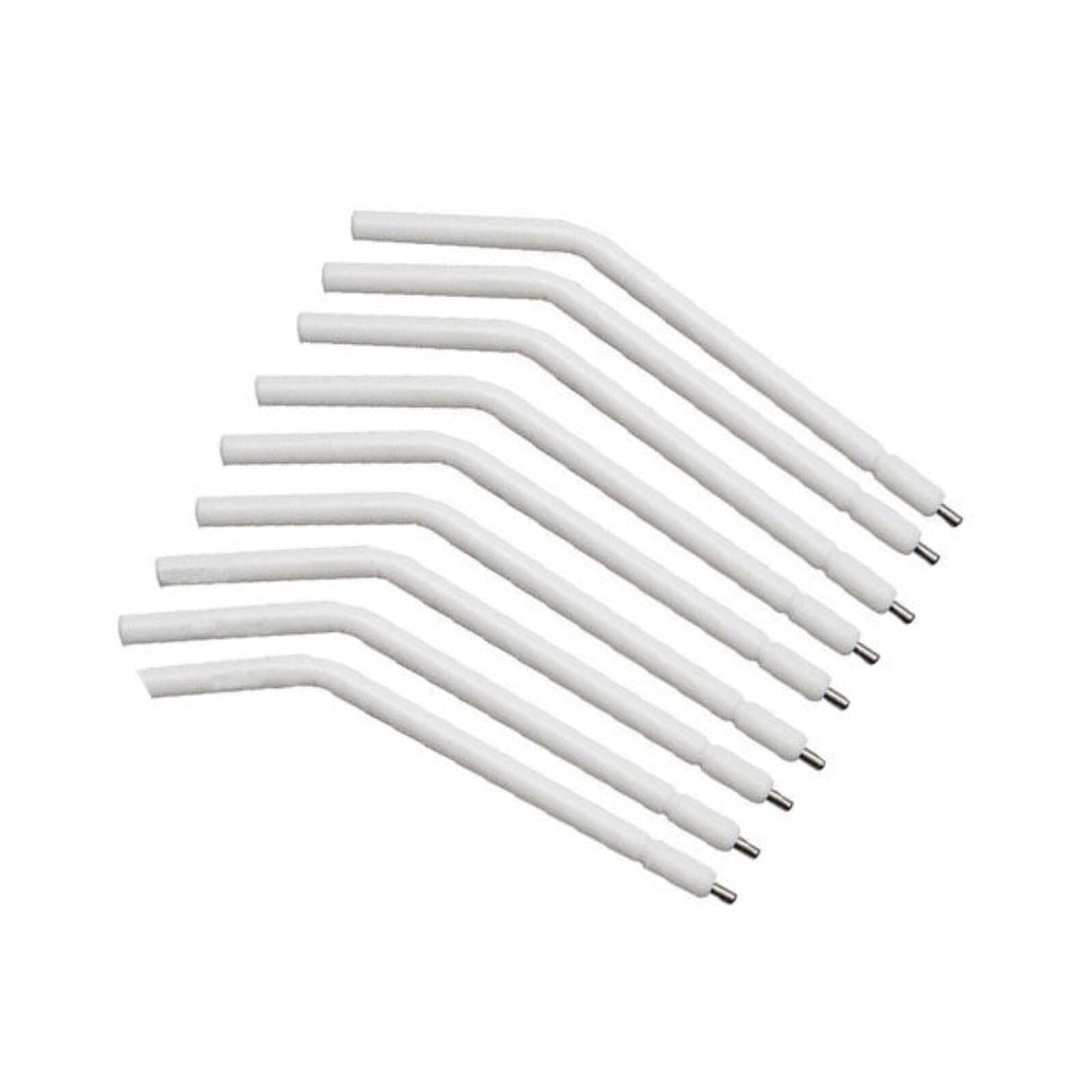 Plasdent AcuTips Disposable Universal Air/Water Syringe Tips, 3-Way White Plastic with Metal Core and Rounded Ends, 150/Bag, TST-MT thumbnail 3