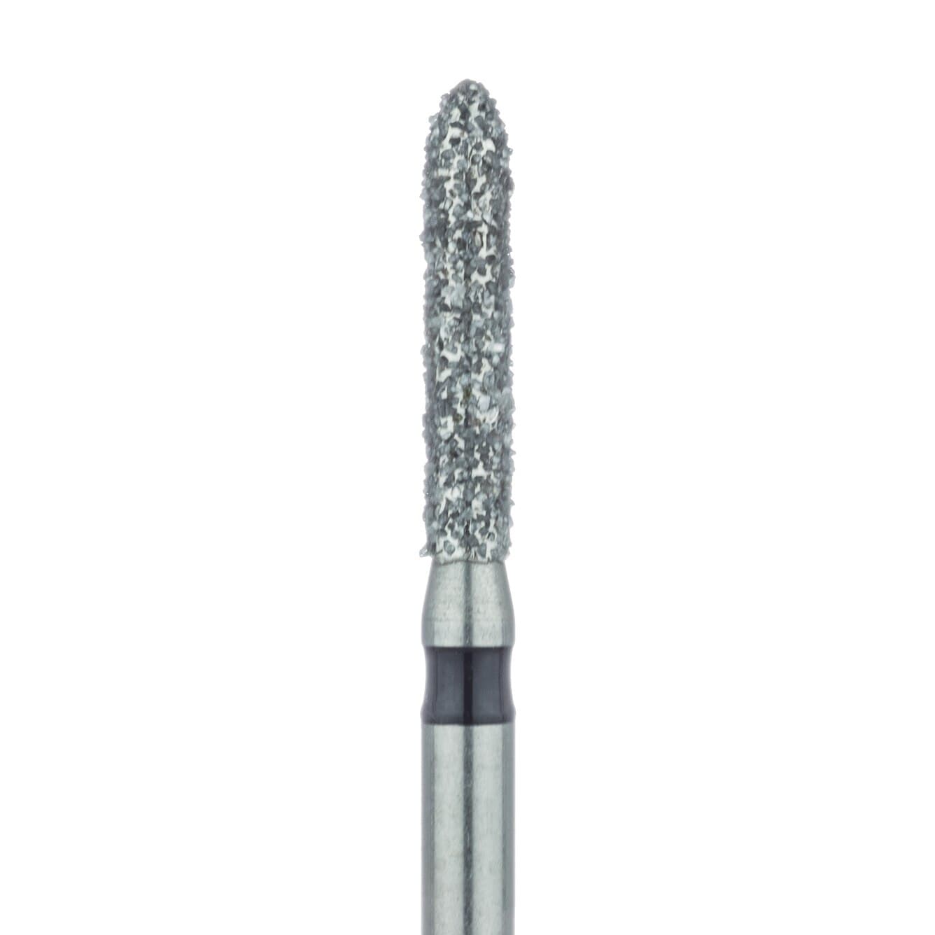 Meisinger 868H-016-FG Diamond Bur, Super Coarse, Torpedo, Friction Grip, 1.6 mm Head Diameter, 5/Pack thumbnail 3