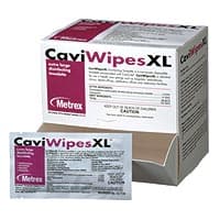CaviWipes XL Individually Wrapped Surface Disinfectant Towelettes, 9" x 12", 50/Box thumbnail 9