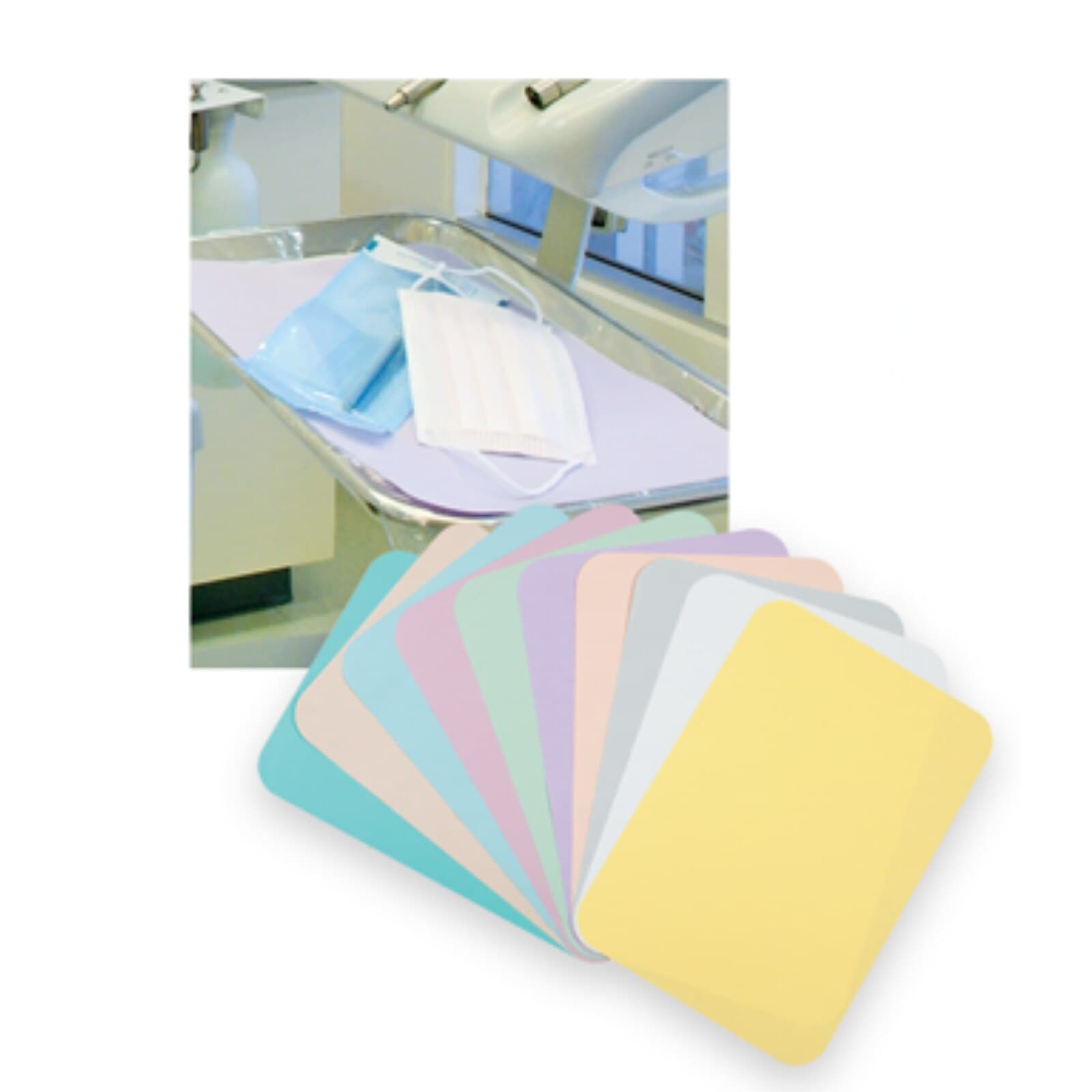 Crosstex Bracket Heavyweight Paper Tray Covers, Mini F, Size M, 5" x 8", White, 1000/Box, FMINI thumbnail 3