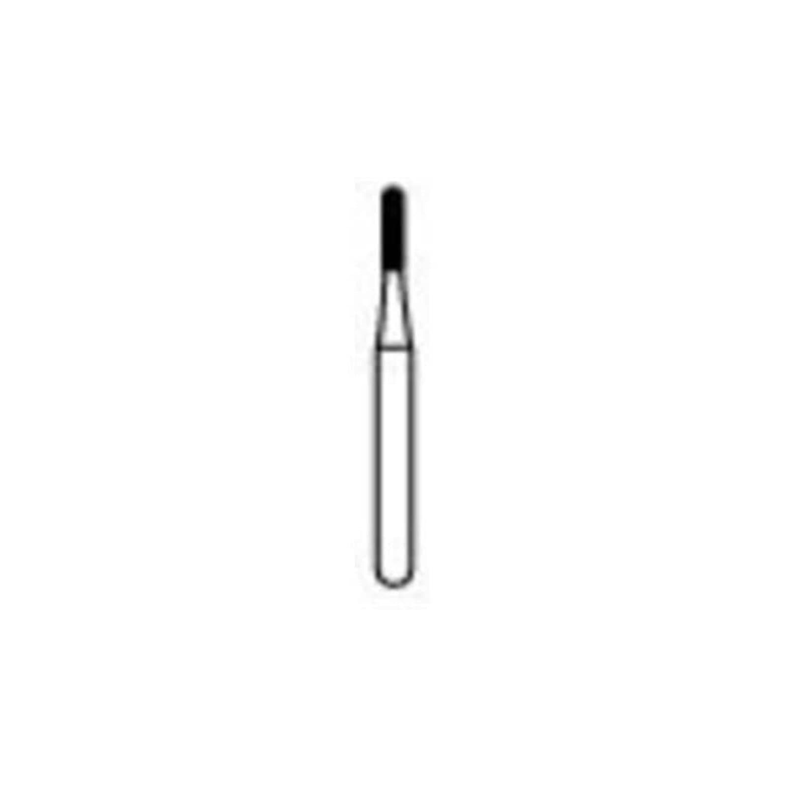 NTI 2-Piece Operative Carbide Burs, FG, Round, #1/2, 0.6 mm Diameter, 5/Pkg, H0.5-FG thumbnail 2