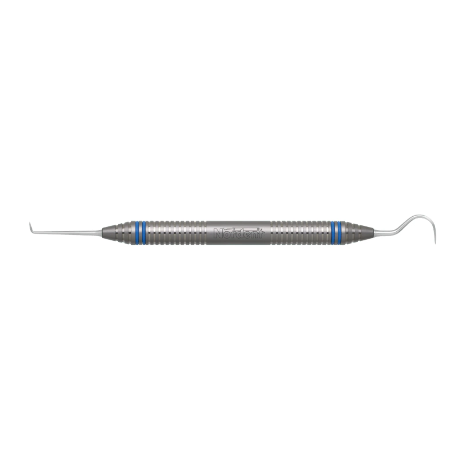 Nordent XDURA Double-Ended Anterior Scaler, Jaquette/Sickle Goldman Fox #21S-Towner #U15, DuraLite Round Handle, RENS21S-U15 - XDURA&reg; Scalers - Anterior Jaquette/Sickle Goldman Fox #21S-Towner #U15 - DuraLite&reg; Round - Image 1